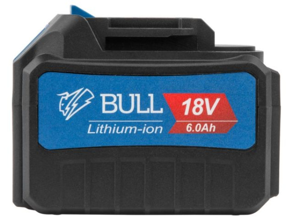 Аккумулятор BULL AK 6001 18.0 В, 6.0 А/ч, Li-Ion (18 В, 6 А*ч, Li-ion)