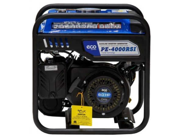 Электростанция (генератор инверторный бензиновый) ECO PE-4000RSI (инверторный, 3.7 кВт, 230 В, бак 7.0 л, вес 29 кг)