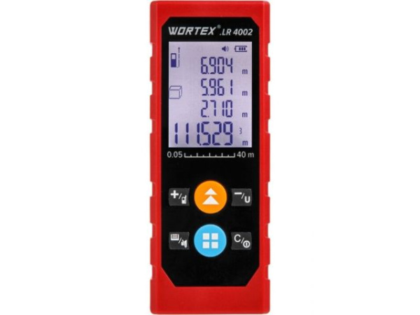 Дальномер лазерный WORTEX LR 4002 в кор. (0,05 - 40, + 2 мм)