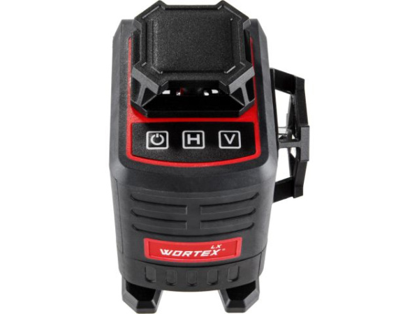 Нивелир лазерный линейный WORTEX LX LL 0340-2 (4х360°, до 25 м, +/- 0.3 мм/м, зеленый) (резьба 1/4")