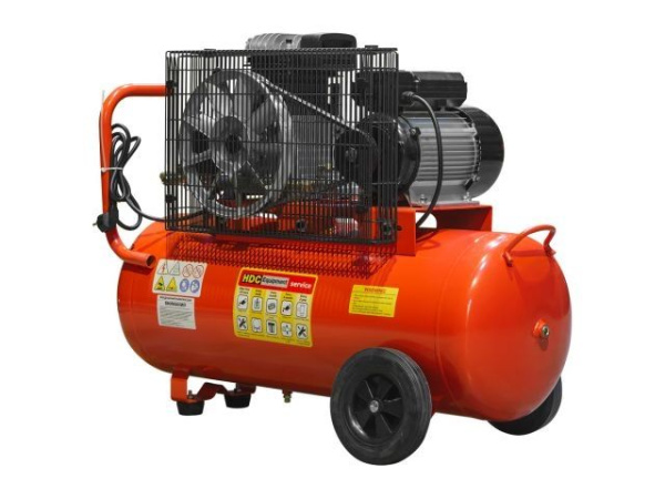 Компрессор HDC HD-A071 ременной (396 л/мин, 10 атм, ременной, масляный, ресив. 70 л, 220 В, 2.20 кВт)