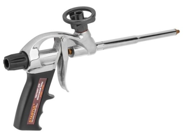 Пистолет для монтажной пены STARTUL PROFI (ST4057-1) (в комплекте 4 насадки)