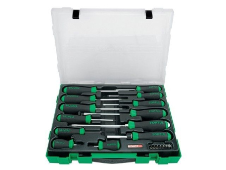 Набор отверток 20шт в пласт.боксе TOPTUL