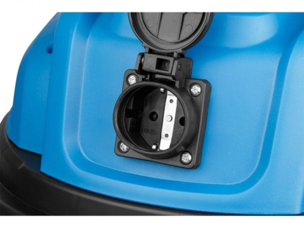 Пылесос BULL AS 6501 + аксессуары 2x1200 Вт, 70 л, 6м кабель, 5м шланг, HEPA (класс: L, очистка: мануальная, автовключение, розетка 2000 Вт - один двигатель, 1000 Вт - два двигат)