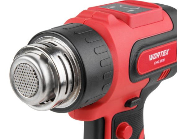 Аккум. термовоздуходувка WORTEX CHG 5518 в кор. ALL1 XLT SET 18 В, 1 скор., 300-550 °C