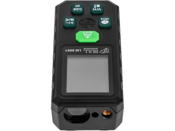Дальномер лазерный BULL LM 8001 в кор. (Проекция креста (зеленый), 0,08 - 80 м, +- 2 мм)
